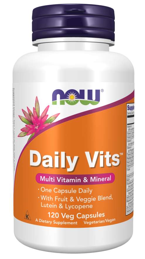 Daily Vits™ Veg Capsules - Premium Multivitamin & Mineral