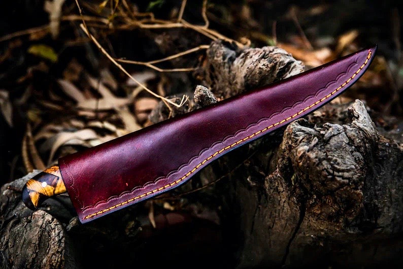 Premium Custom Damascus Steel Fillet Knife | 13" Precision Tool - Korvel