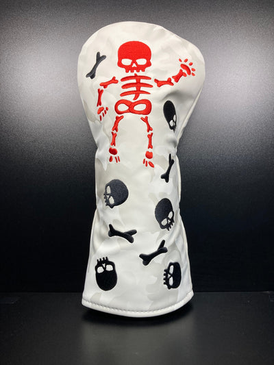 Funda de cabeza de esqueleto danzante