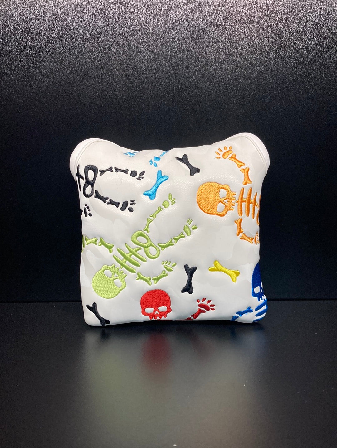 Whimsical Dancing Skeleton Golf Headcover