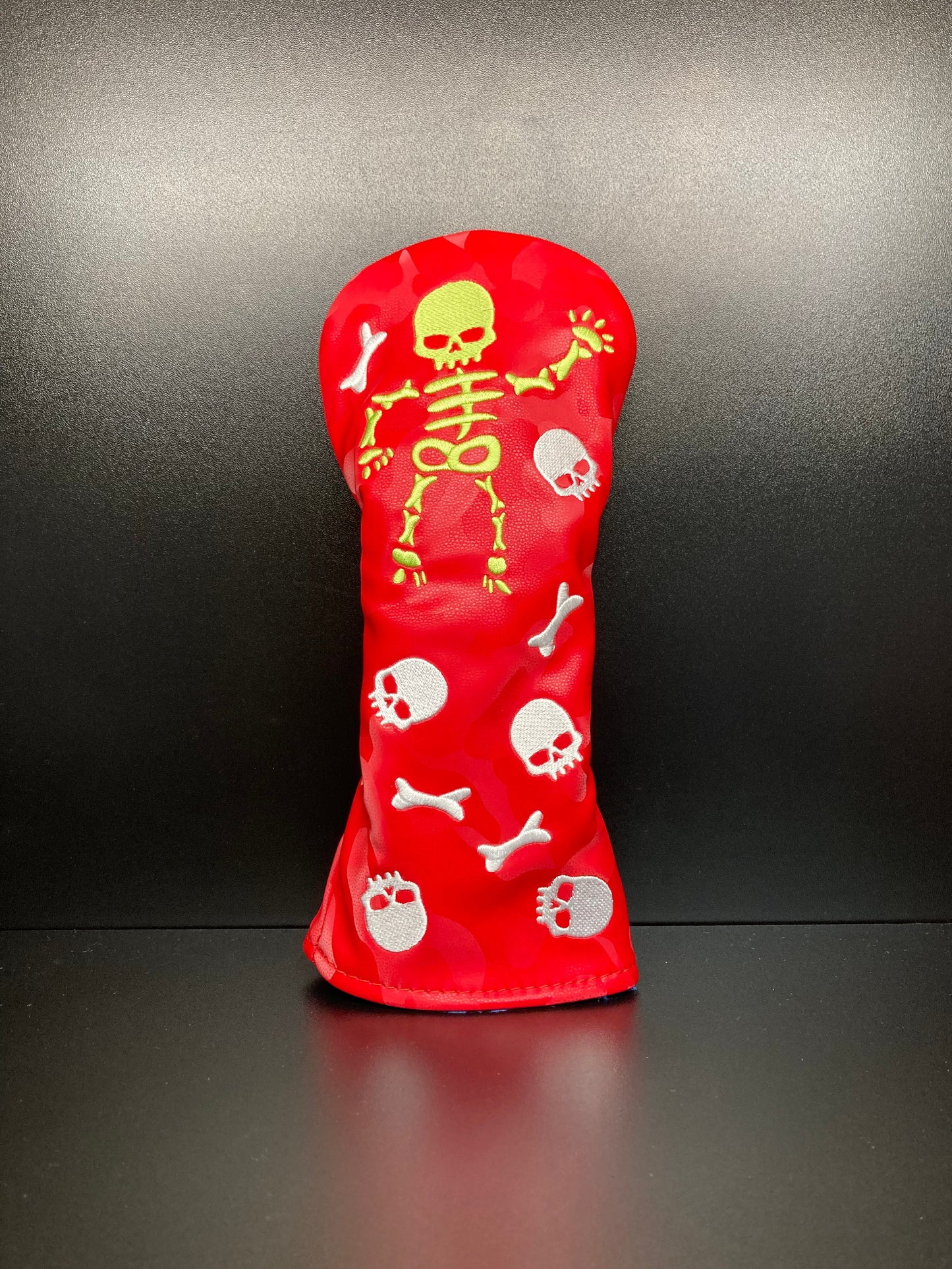 Whimsical Dancing Skeleton Golf Headcover