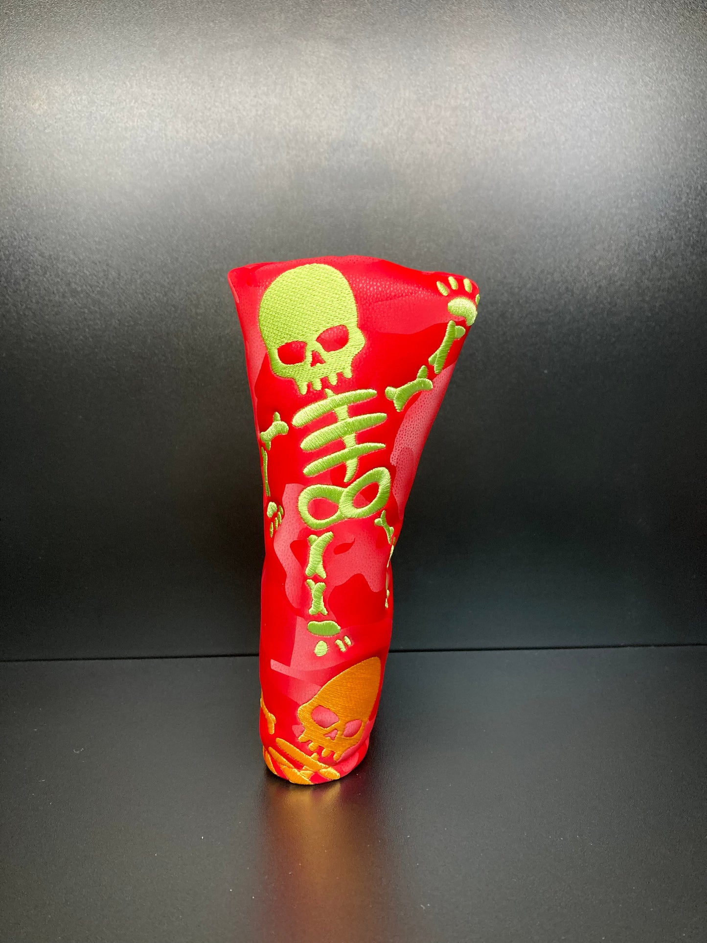 Whimsical Dancing Skeleton Golf Headcover