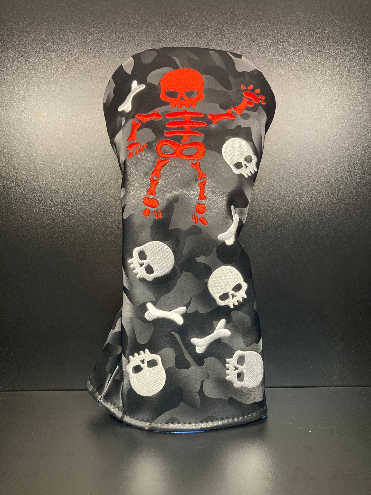 Whimsical Dancing Skeleton Golf Headcover