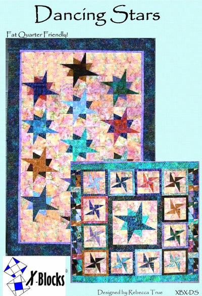 X-Block Dancing Stars Quilt Pattern