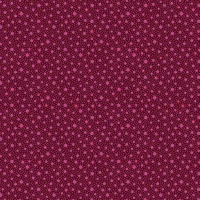 Tissu en coton Affinity Dapple Dot Crimson - 44"/45" par yard