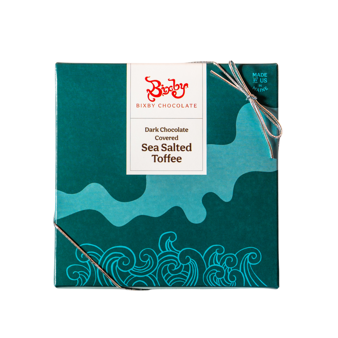 Toffee de chocolate negro