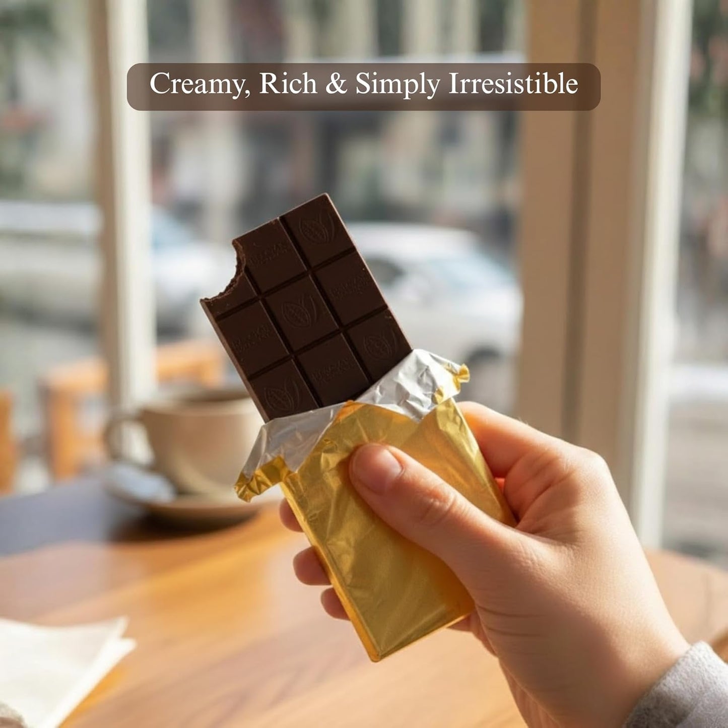 Barres de chocolat noir belge sans sucre Andy Anand - Coffret cadeau gourmet