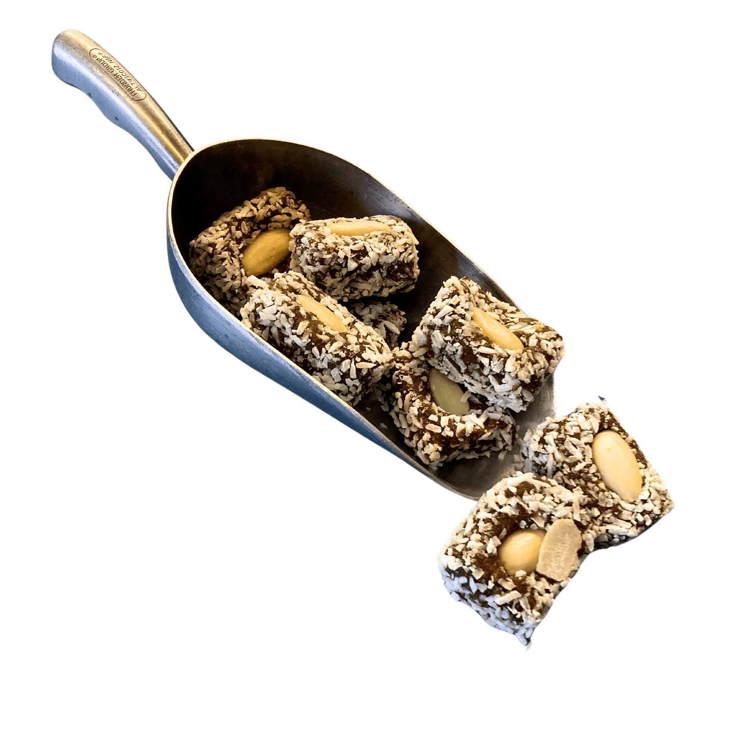 Rollo de Coco y Dátiles Orgánico con Almendras