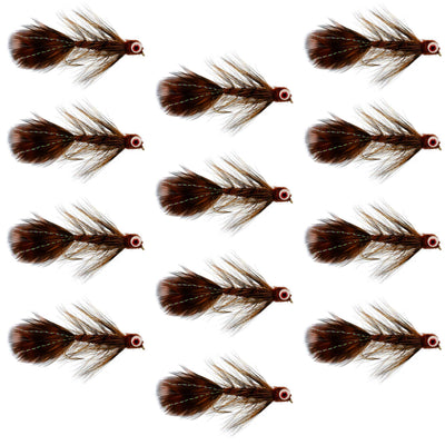 Streamer Sculpin Marron Whitlock Near Nuff - Taille 4 (12 Mouches)