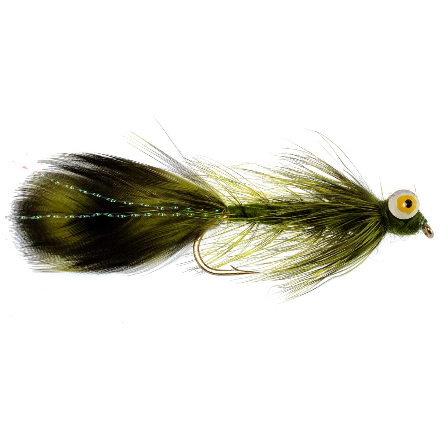 Streamer Sculpin Olive Near Nuff Whitlock - 6 Mouches Taille 4