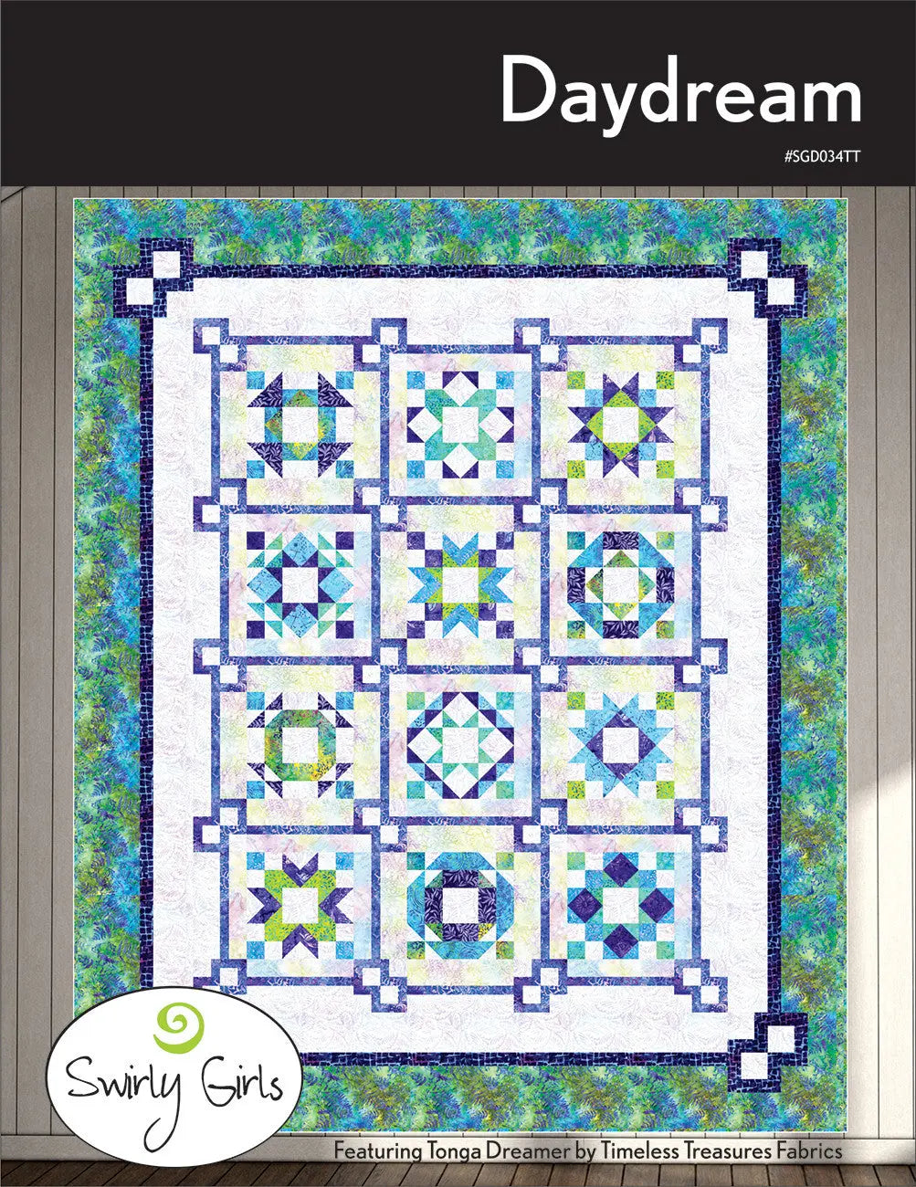 Modèle de Quilt Daydream - Collection Timeless Treasures