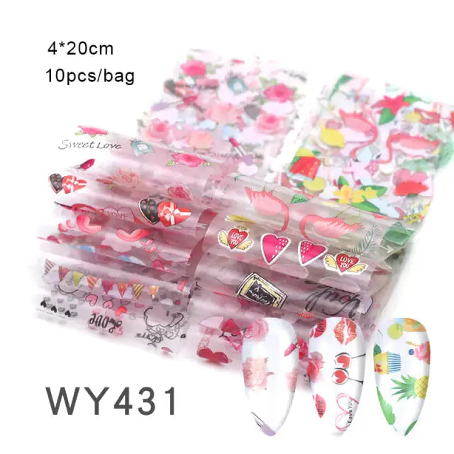 Premium Nail Art Stickers for Creative Customization
