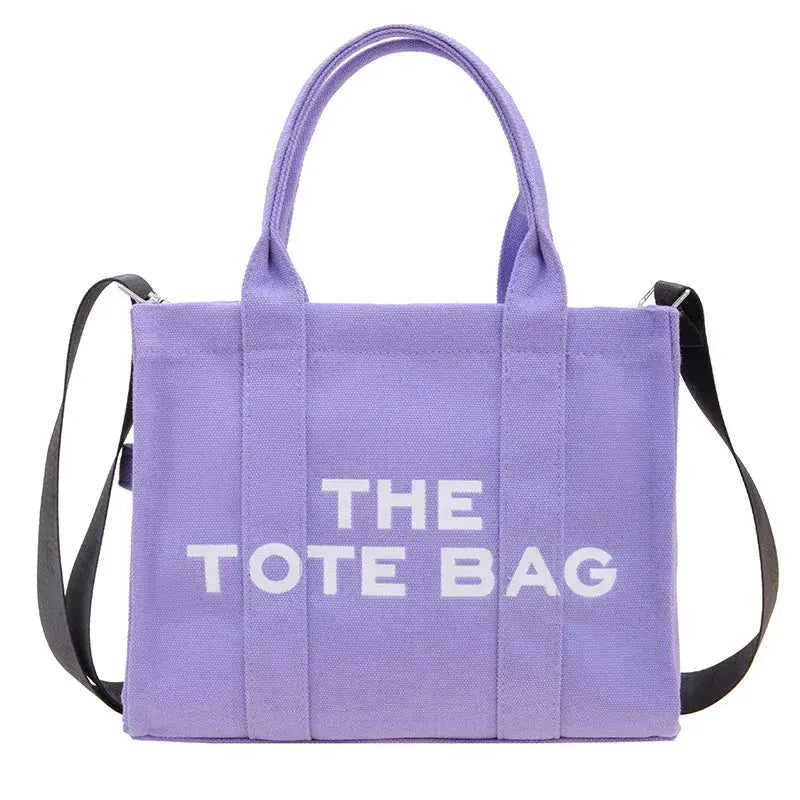 Grandes sacs fourre-tout en toile pour femmes
