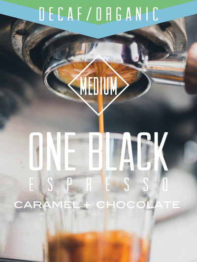 Espresso Decaf Orgánico One Black