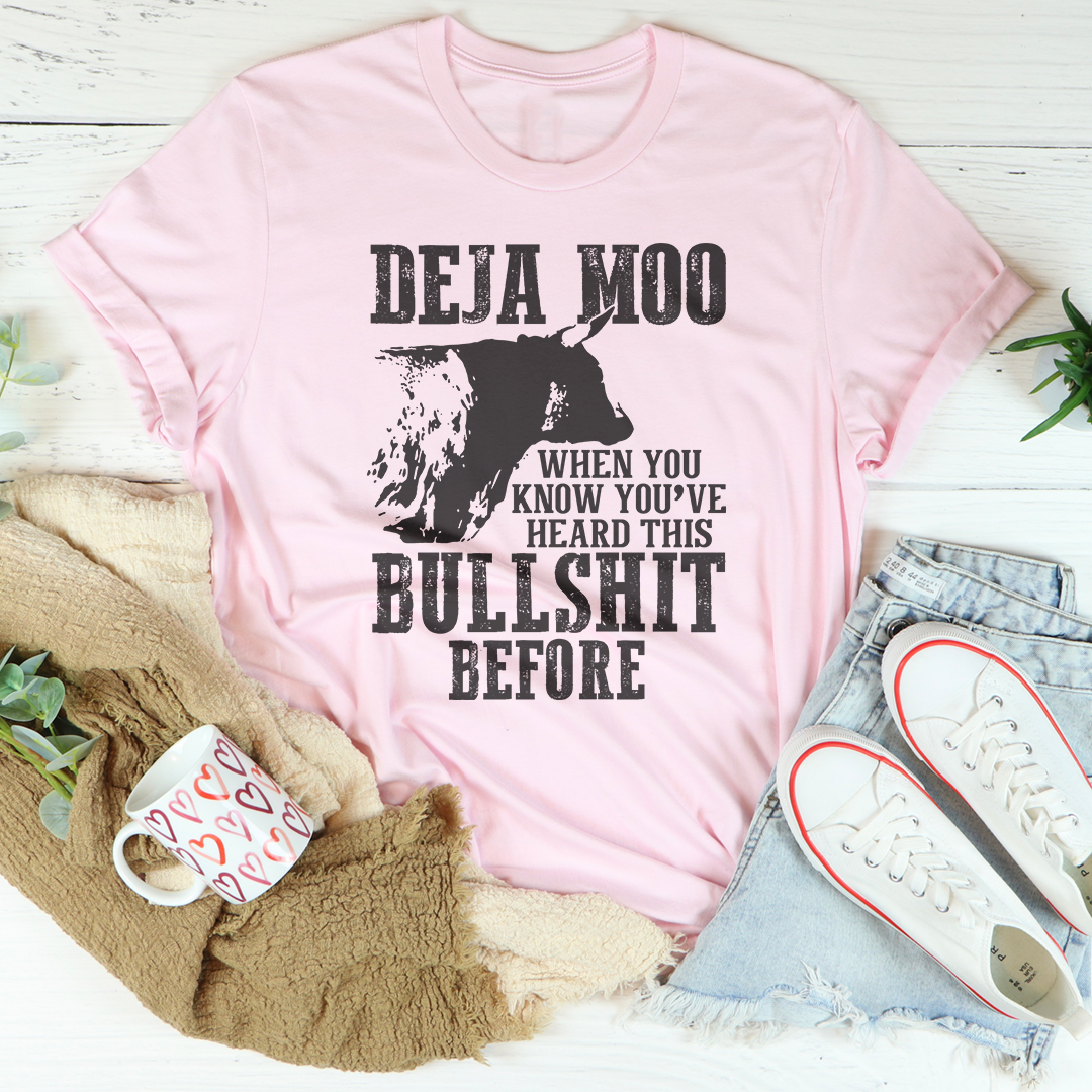 Deja Moo Tee - Ropa Diaria Suave y Estilosa