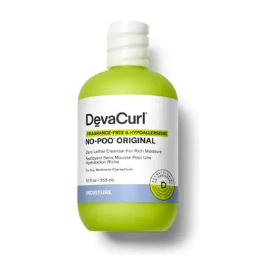 DevaCurl Fragrance-Free & Hypoallergenic No-Poo Original 12 oz