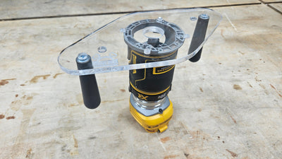 Diamond Shaped Trim Router Plate - Custom Fit for Your Router