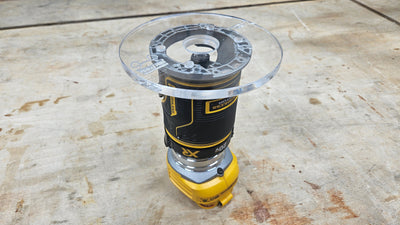 6" Round Trim Router Plate - Custom Fit for Your Router
