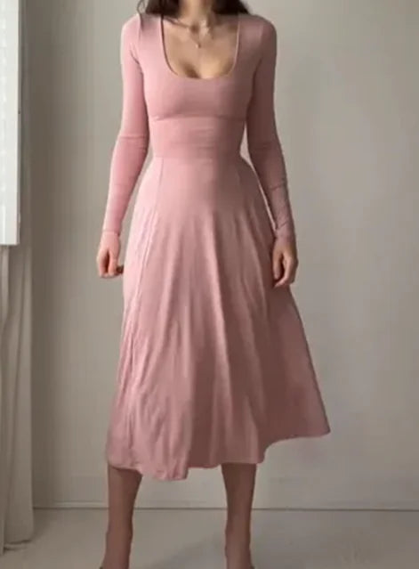 Elegant Long Sleeve Dress for Women