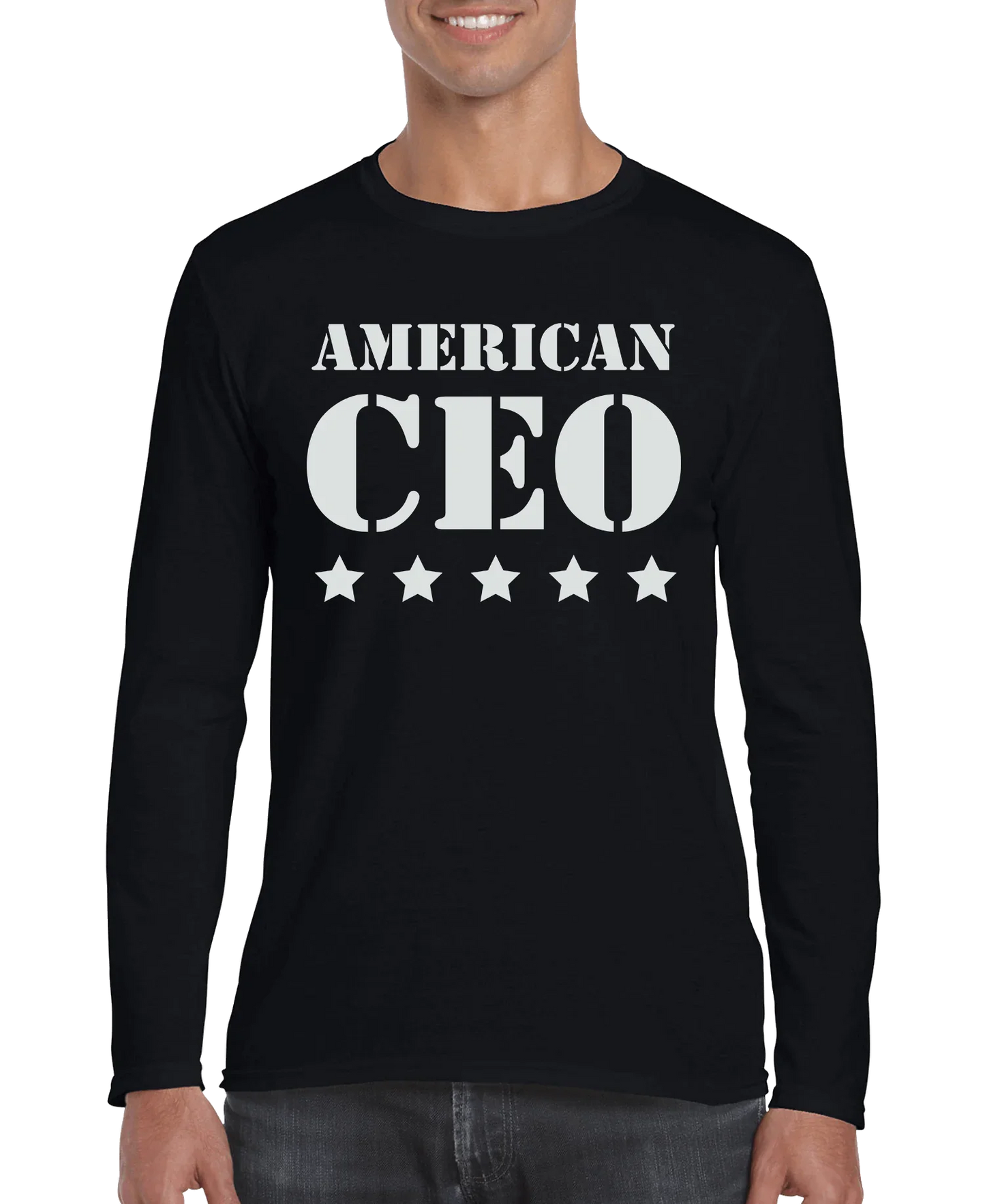 Camisa de Manga Larga para Hombre Five Star American CEO