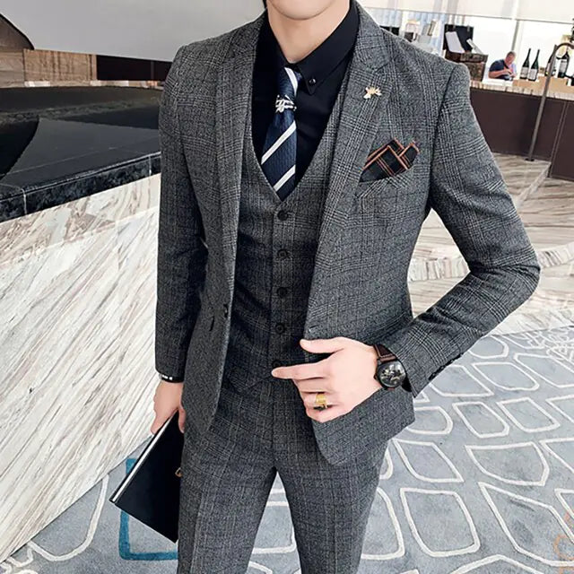 Traje de Negocios Premium para Elegancia Profesional