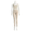 Conjunto de Top Corto y Leggings de Gimnasio Premium