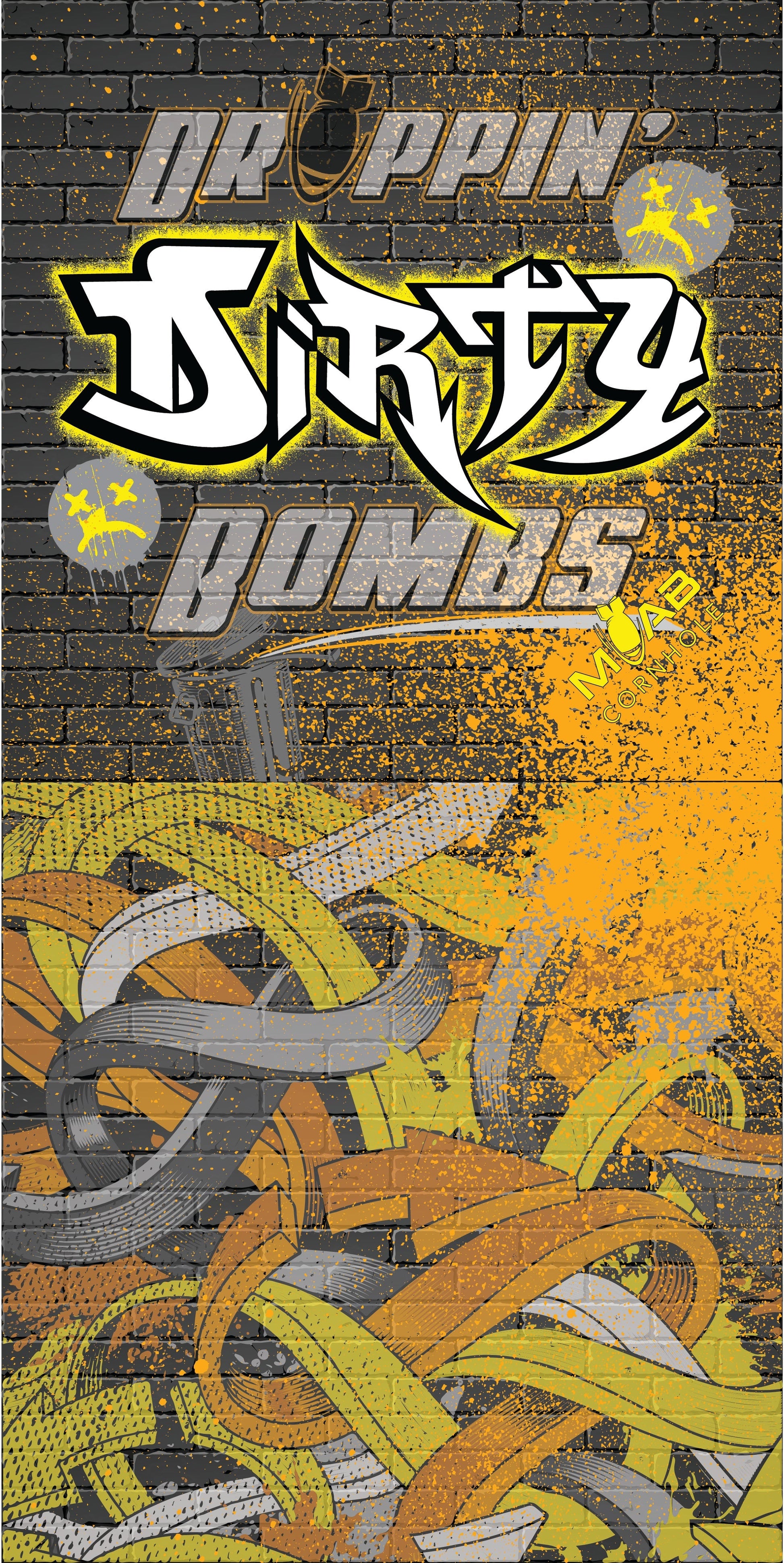 Pro Series Dirty Bombs Cornhole Bags - Korvel