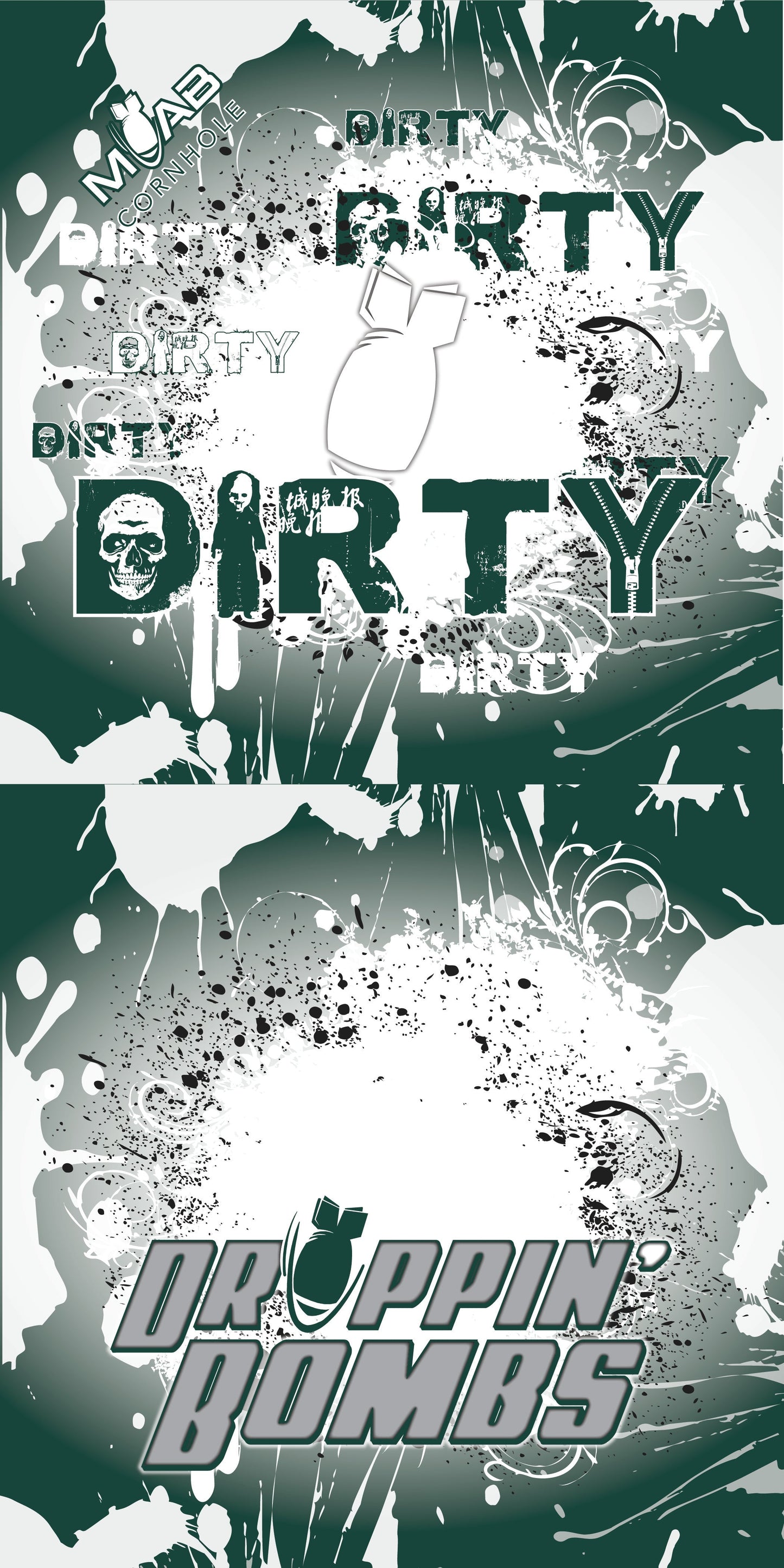 Pro Series Dirty Bombs Cornhole Bags - Korvel