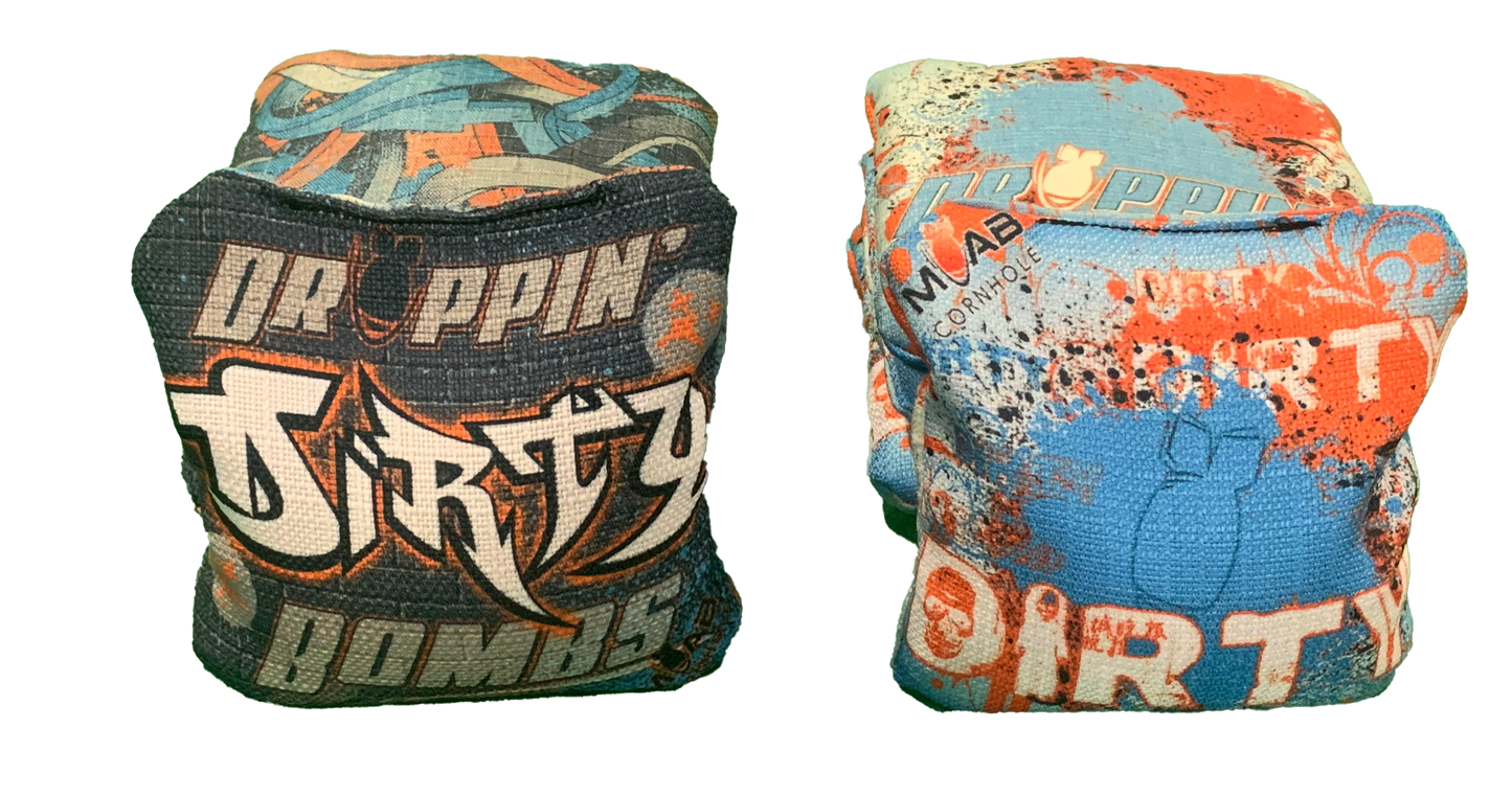 Pro Series Dirty Bombs Cornhole Bags - Korvel