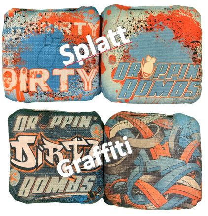 Pro Series Dirty Bombs Cornhole Bags - Korvel
