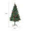 Elegant PVC Snow-Capped Christmas Tree for Holiday Decor