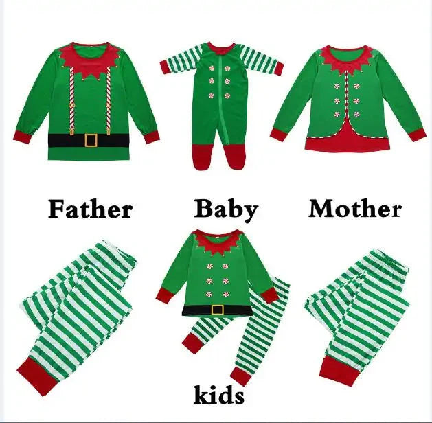 Conjunto de Pijamas Familiar de Navidad
