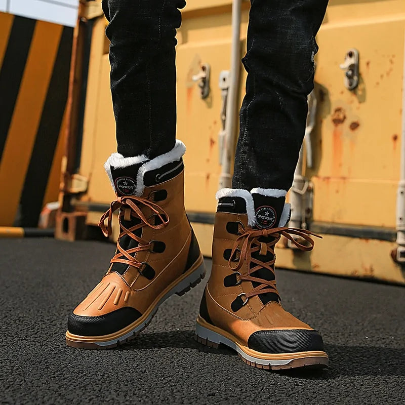 Men's Premium Winter Boots for Rugged Comfort