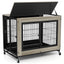 Kennel Industrial Premium para Perros con Tapa Abatible y Puertas Cerrables