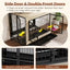 Kennel Industrial Premium para Perros con Tapa Abatible y Puertas Cerrables
