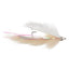 Dolly Llama Stinger Streamer Flies - 3 Pack Flesh & Cream Steelhead Trout Fishing Flies - Size 4 - Korvel