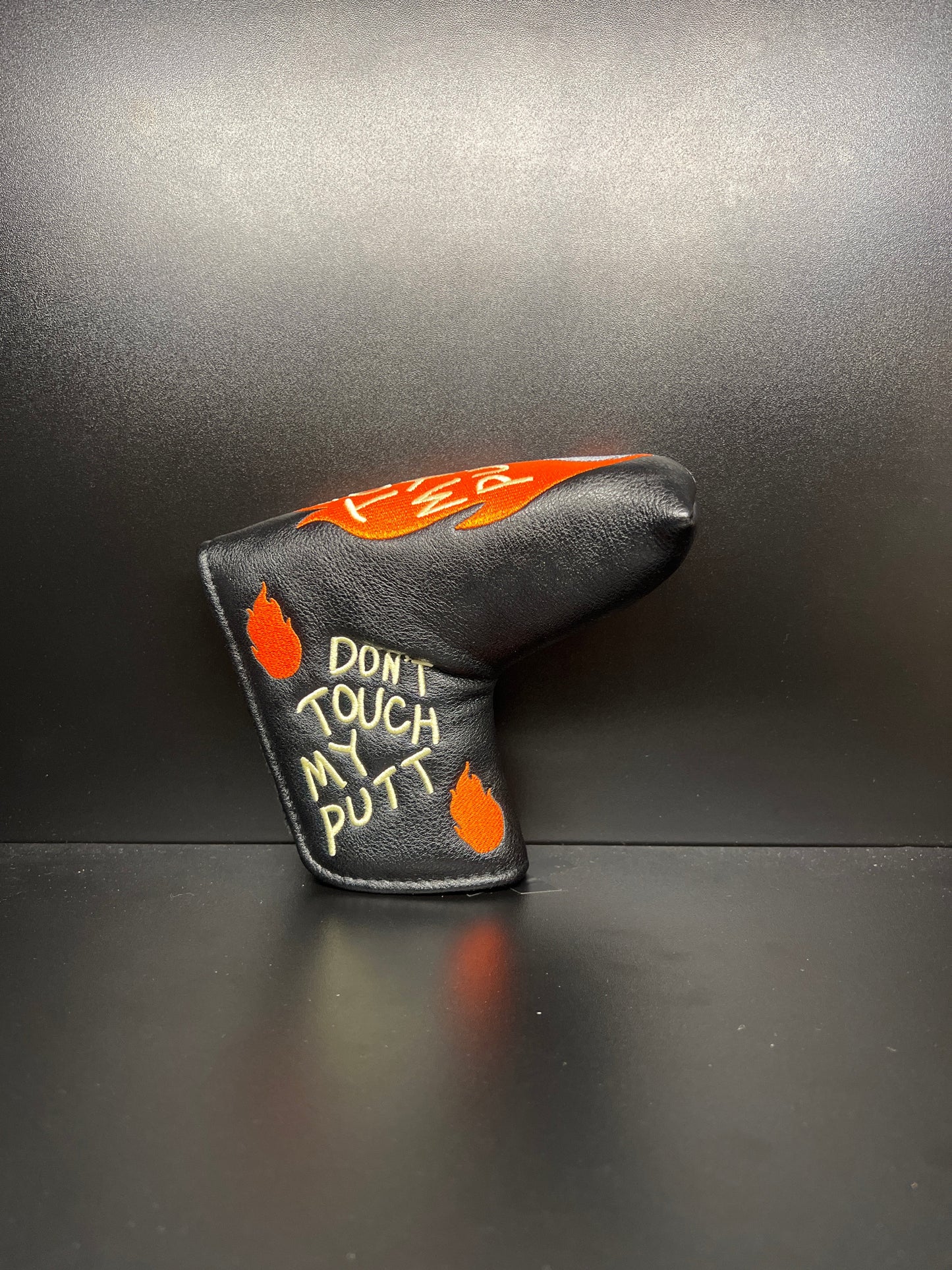Funda para palo de golf "No toques mi putt"