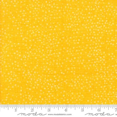 Tissu Dotty Thatched Sunshine - 44"/45" Coton au mètre