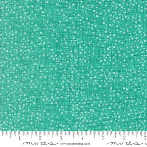 Tissu Dotty Thatched Surf 44"/45" par mètre