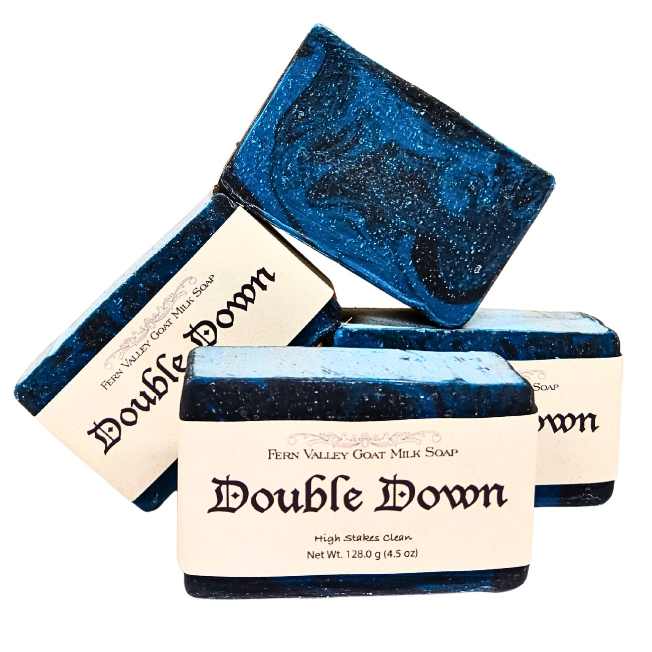 Savon Naturel au Lait de Chèvre | Double Down - Charbon Actif