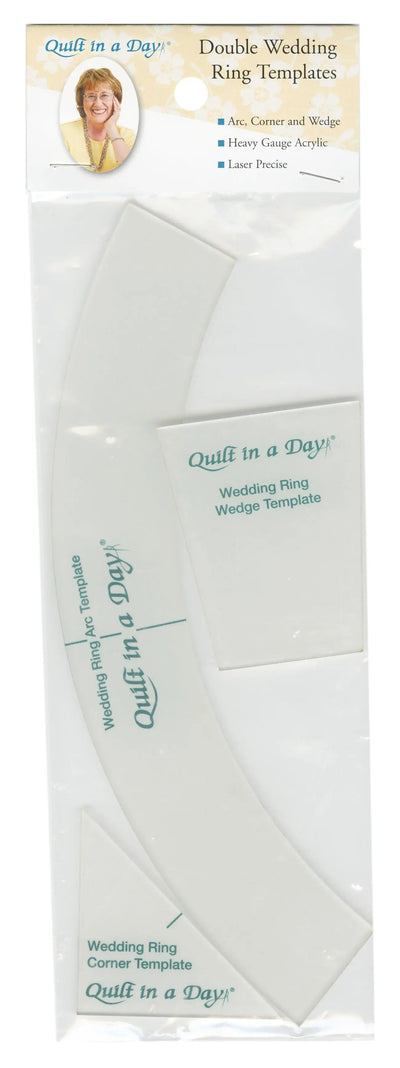 Double Wedding Ring Template for Quilting