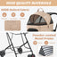 Double Pet Stroller 3-in-1 with Detachable Carriers - Beige