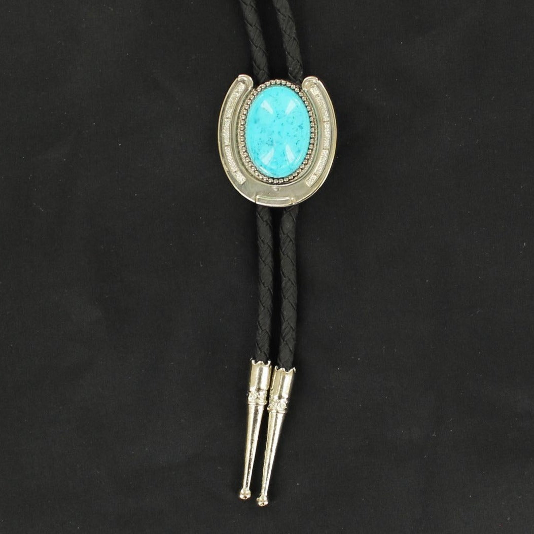 Turquoise Horseshoe Bolo - Korvel