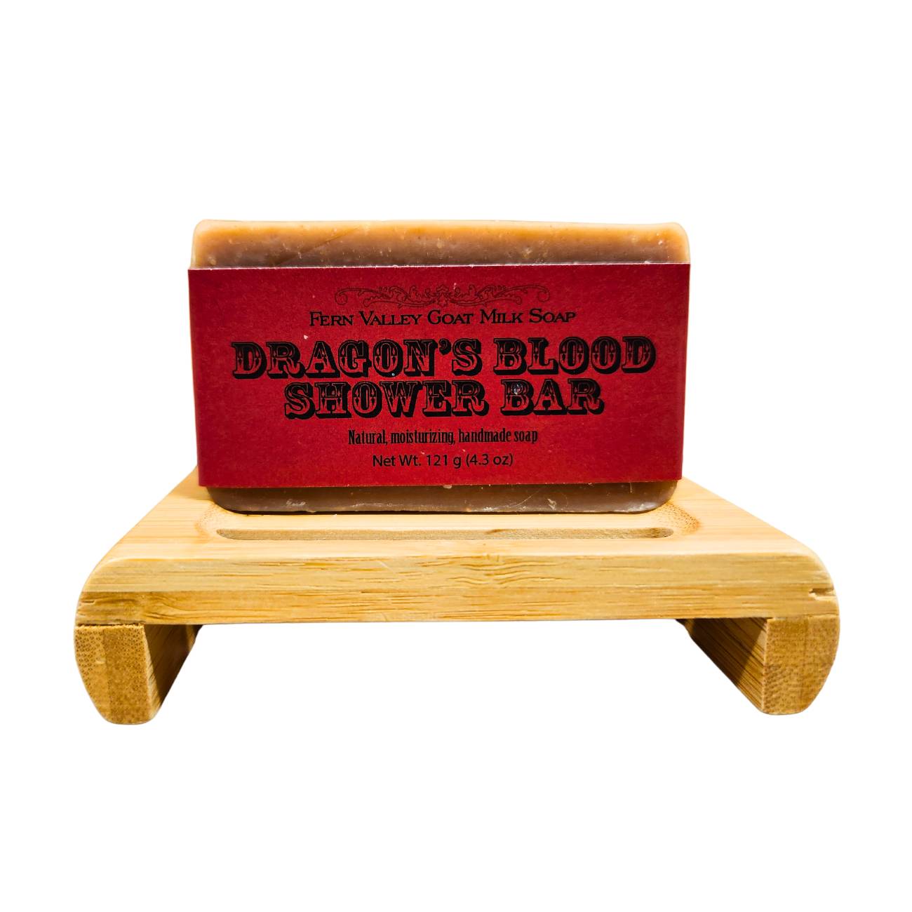 Savon fait main au lait de chèvre | Barre de douche Dragon's Blood