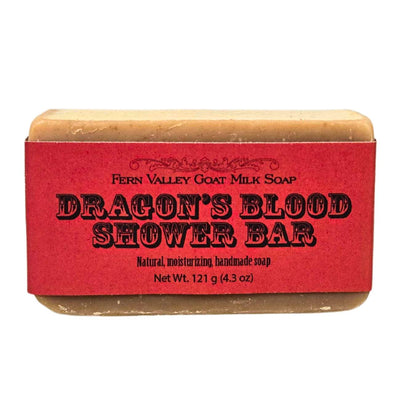 Handmade Goat Milk Soap | Dragon's Blood Shower Bar