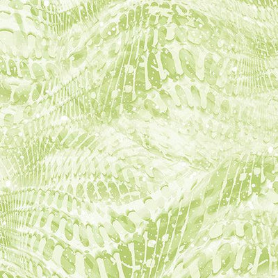 Tela de Algodón con Olas de Hoja Ligera - 44"/45" por Yarda