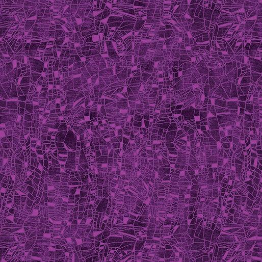 Plum Cirrus Tonal Texture Cotton Fabric - 44"/45" Per Yard