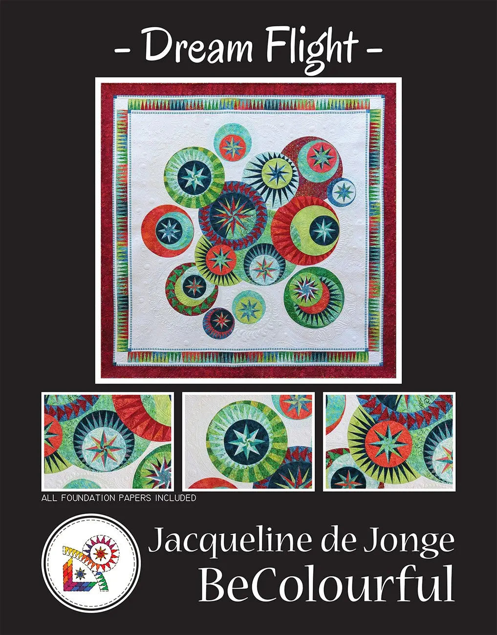 Patron de Quilt Dream Flight par Jacqueline de Jonge