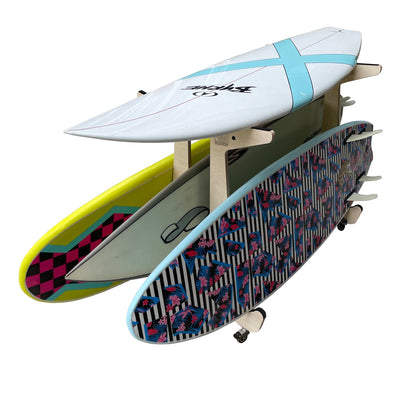 The Drop In Surfboard Storage Workbench