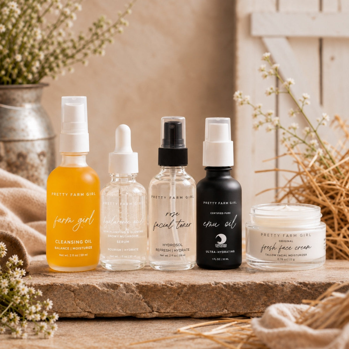 Kit de Routine Hydratante pour Peau Sèche